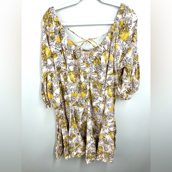 Anthropologie Daily Practice Mollie Tunic Dress Floral Size XL - Picture 11 of 14